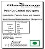 Ghasitaram Gifts Lohri Gifts Peanut Chikki 800 GMS view 2