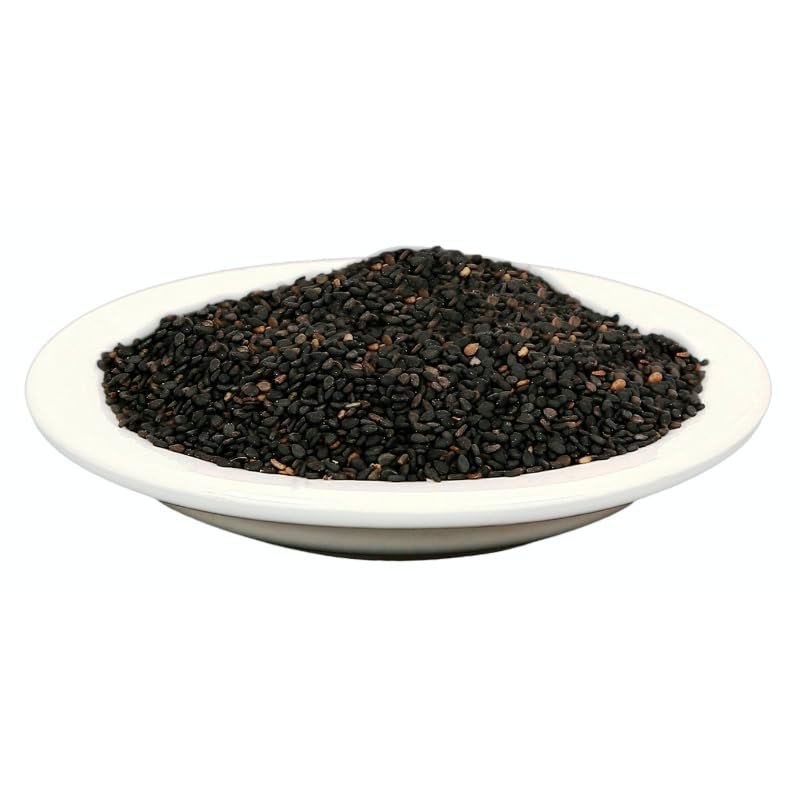 SriSatymev Black Sesame Seeds 100g / Kala Til/Black Gingelly Seeds