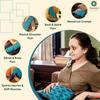 Aksobha Heating Pad Spine, Back, Shoulder & Knee Pain Relief | Handmade Multipurpose Hot & Cold Therapy Pack with Seeds & Essential Oils | Microwaveable, in (Assorted Colours) Eco-Friendly, Plastic & Chemical-Free view 3