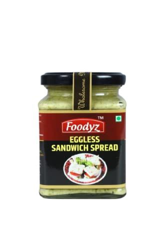 FOODYZ Eggless Sandwich Spread, 250 GM, 1 Pack