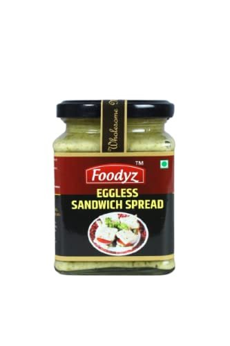 FOODYZ Eggless Sandwich Spread, 250 GM, 1 Pack