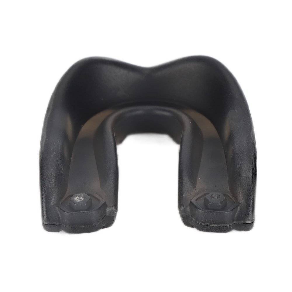 Basketball Mouthguard, Sports Mouthguard Tongue Teeth Protection Food Grade EVA for Lacrosse for Mixed Martial Arts for Football for Basketball(black)