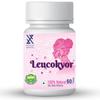 Xovak Pharma | Ayurveda Leucokyor Tablets For abnormal white discharge, tones uterine muscles, regulates the pH levels, foul smell and itching at intimate area (Pack of 2) view 2