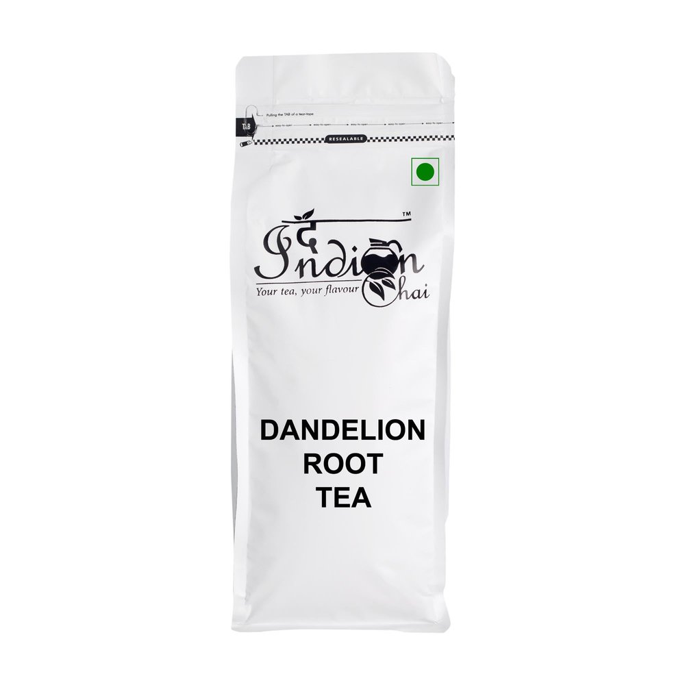 The Indian Chai  Dandelion Root Tea for Detox (250 grams) | Kidney & Liver Detox | Improves Kidney Function & Digestive Health | Refreshing Taste | Herbal tea | Dandelion tea | Caffeine Free | Super-Herb | Loose Leaves -250g