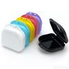 Retainer Case with Vent Holes, 6 Pcs Case, Durable & Similar Mouth Guard Case for Black, White, Yellow, Light Purple, Pink and Blue - Tight Snap Lock, Easy to Use view 1