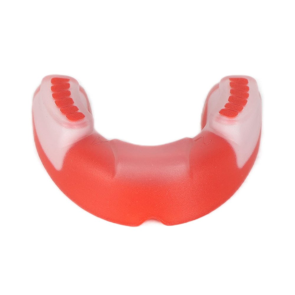 Mouth Guard, Mouth Guard Sports Mouthguard Non Toxic for Football for Boxing(Red and white)