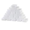 Cabilock 50pcs Household Cleaning Sponge Cleaning Pads Kitchen Cleaning Sponge Brush Washing up Sponge Bubble Foam Dishwashing Sponge Pad Sponge Block high Density White view 1