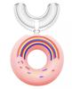 DC DECORIO- A UNIQUE PRODUCT RANGE Dc Decorio Tooth Brush Head 360 Degree Cleansing U Shaped Toothbrush For Kids Baby (Rainbow-Pink), Manual, Pack of 1 view 1