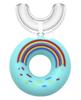 DC DECORIO- A UNIQUE PRODUCT RANGE Dc Decorio Tooth Brush Head 360 Degree Cleansing U Shaped Manual Toothbrush For Kids Baby (Rainbow-Blue) view 1
