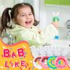 DC DECORIO- A UNIQUE PRODUCT RANGE Dc Decorio Tooth Brush Head 360 Degree Cleansing U Shaped Manual Toothbrush For Kids Baby (Rainbow+Donut(4Pc)),Assorted view 2