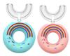 DC DECORIO- A UNIQUE PRODUCT RANGE Dc Decorio Tooth Brush Head 360 Degree Cleansing U Shaped Toothbrush For Kids Baby (Rainbow (Pink+Blue)), Manual, Pack of 1 view 1