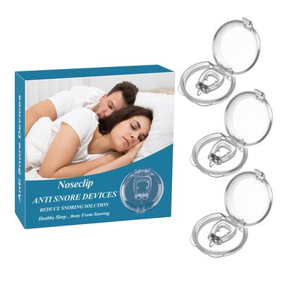 Dasuny Anti Snoring Devices Anti Snoring Clips for Nose Snore Stopper Silicone Anti Snore Clip Set for Better Deep Sleep