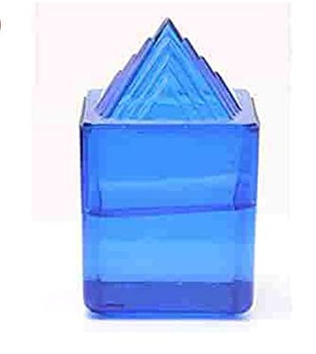 ACS Acupressure Color Water Pyramid (Multicolor) (Blue)