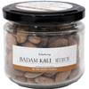 Almonds Roasted Salted with Black Pepper. Vegan, No Butter/Oil, All Natural, No Preservatives. Healthy Party Snack, Dry Roasted, Crunchy. Black Pepper Almonds. Badam Kali Mirch. Glass Jar - 200g view 1