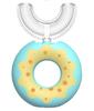 DC DECORIO- A UNIQUE PRODUCT RANGE Dc Decorio Tooth Brush Head 360 Degree Cleansing U Shaped Toothbrush For Kids Baby (Donut-Blue), Manual, Pack of 1 view 1