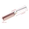 Folding Beard Comb, Anti-Static Portable Beard Comb, Husband for Papa(Amber pp+ Stainless Steel) view 4