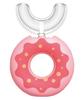 DC DECORIO- A UNIQUE PRODUCT RANGE Dc Decorio Tooth Brush Head 360 Degree Cleansing U Shaped Toothbrush For Kids Baby (Donut-Pink), Manual, Pack of 1 view 1