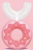 DC DECORIO- A UNIQUE PRODUCT RANGE Dc Decorio Tooth Brush Head 360 Degree Cleansing U Shaped Toothbrush For Kids Baby (Donut-Pink), Manual, Pack of 1 view 4