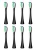 8-Pack of Toothbrush Replacement Heads for CRKIOB C1 Series (Black) view 1