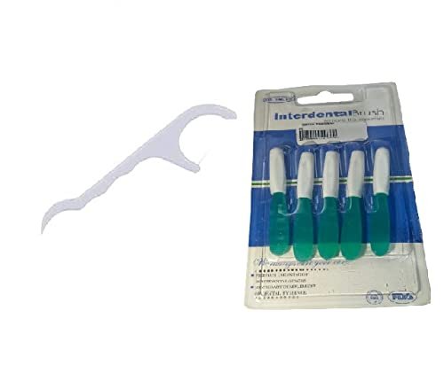NMD Dental Intradental Brush (pack of 5 Pcs) with Floss