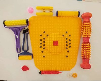 ACS Acupressure 2000 Wooden Full Body Massager Tool Combo Kit Set Of 10