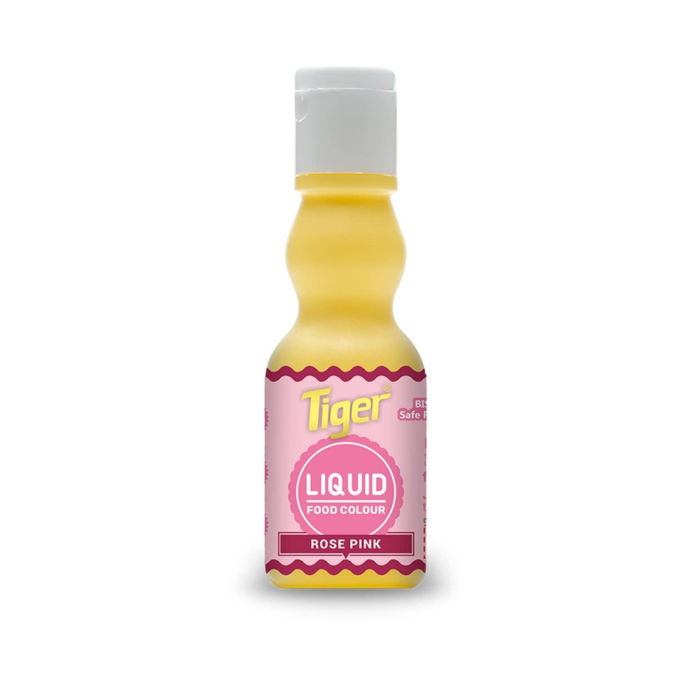 TIGER Rose Pink Premium Liquid Food colour, 1X25ml