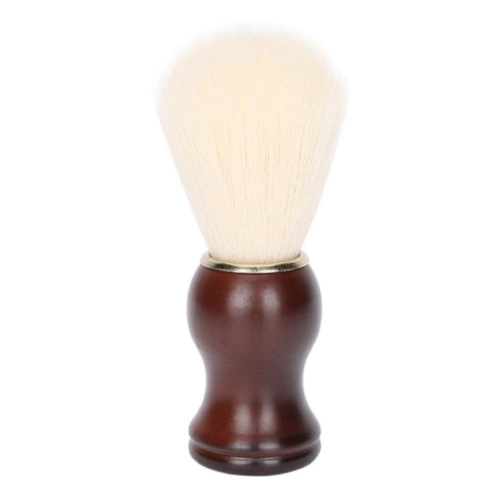 Facial Hair Shaving Brush Men Beard Cleaning Brush Lightweight Barber Beard Shaving Brush for Barber Salon Home Hair Cleaning Brush Men Beard Shaving Brush