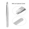 Eyebrow Clips, Durable Safe Eyebrow Tweezers, Travel Home for Makeup Eyebrows view 2