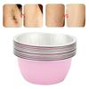 Wax Bean Melting Bowl, Pink Convenient Portable Melting Wax Bowl, Practical Light Weight Beauty Care For Hair Removal Nursing view 3
