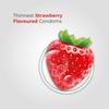 Skore Nothing Thinnest Condoms | Flavored Strawberry with Disposal Pouches | pack of 1 | 10's each view 2