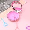 Solid Orthodontic Retainer Case Aligner and Retainer Case with Special Magnetic Closure 1 Pcs Retainer Case +1 Pcs Aligner Remover Hook +1Pcs Brush (Pink) view 2