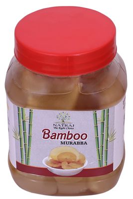 Natraj The Right Choice Bans/Bamboo Murabba Helps in Height Increase Heathy and Tasty (Bans Ka Murabba) (750g) Sweet Bamboo Shoots Murabba Natural Homemade Immunity Booster Good for Health