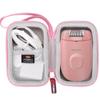 FBLFOBELI Hard Case Compatible with Philips Epilator Series 2000 BRE227/00 & Satinelle Essential BRE235/04 & Philips HP6401/Braun Epilator Silk-epil 3 3-270 Compact Hair Removal (Case Only) view 1
