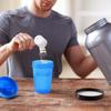 Blender Shaker Bottle with Classic Loop Top& Stainless Whisk Ball-Classic Shaker Bottle Perfect for Protein Shakes and Pre Workout-16oz (Black) view 3