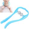 Hand Roller Neck Massage, Neck Shoulder Self Massager Exquisite Design Simple Operation Fit Human Curve for Neck for Hand for Shoulder(blue) view 4