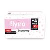 Flyira Economy Sanitary Pads-XL | Ultra Thin, Soft & Dry, Rash Free Sanitary Napkins With Wings | 24 Pads - Pack Of 1 view 2