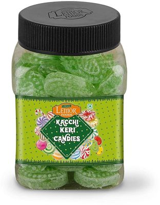 Lemor Fruit Candy Sugar Candy Flavored Khatti Mithi Goli Sugar Boiled Candy for Kids and adults (165 gms) Mint Candy For Kids And Adults (Kacchi Keri)