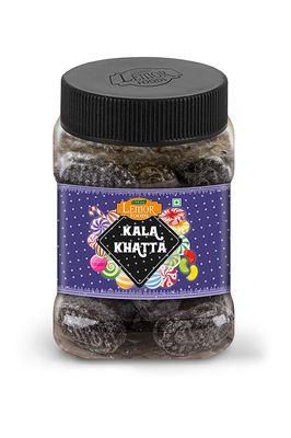 Lemor Kala Khatta Candy Sugar Candy Fruit Flavored Khatti Mithi Goli Sugar Boiled Candy for Kids and adults (165 gms) Mint Candy For Kids And Adults