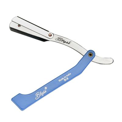 Blyss Barber/Salon Razor B6 - Handle Barber Shop Razor For Saloon, parlor, Home Use Shaving Razor Ustraa
