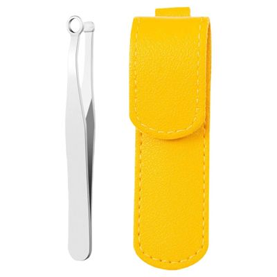 FOMIYES 1set Stainless Steel Nose Hair Clip Portable Nose Hair Trimmer Personal Care Tool