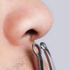 FOMIYES 1set Stainless Steel Nose Hair Clip Portable Nose Hair Trimmer Personal Care Tool view 4