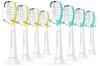Futulkyus Replacement Heads for Philips Sonicare Kids Toothbrush - Over 7 Years Old Child Standard Soft Electric Children Brush Head for Boy Girl, HX6032/94 HX6042 HX6340 HX6034 HX6321 White 8 Pack view 1