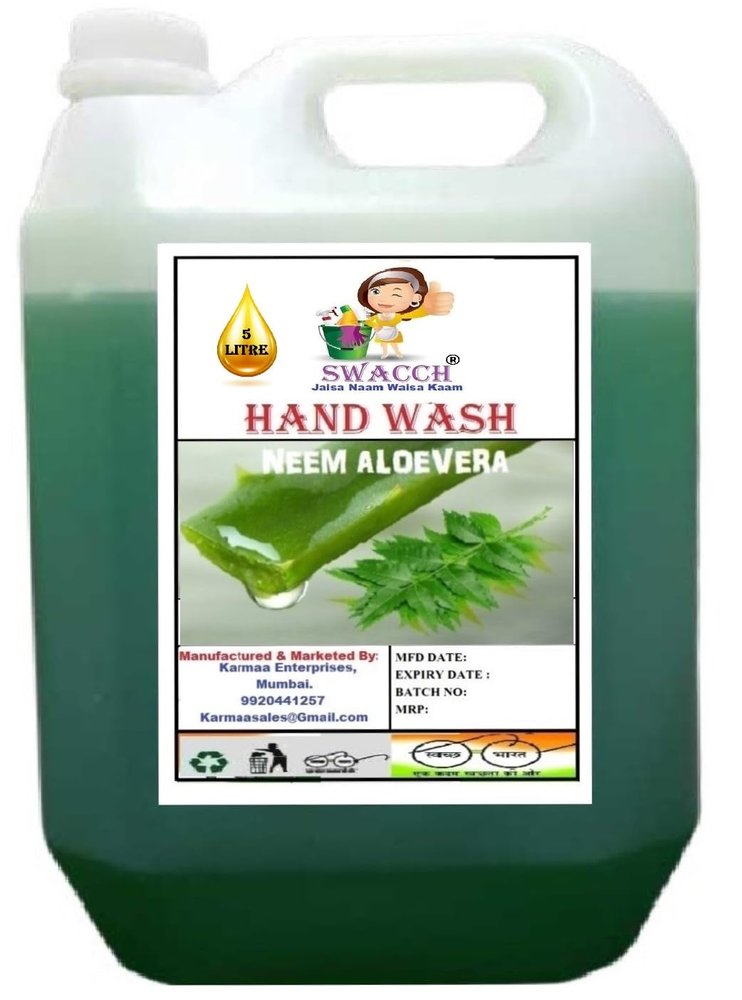 Swacch Handwash 5 Litre (Neem Alovera)