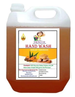 Swacch Handwash 5 Litre (Haldi Chandan)