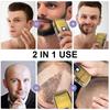 Hatteker Triple Blades Foil Electric Razor for Men - Close Bald Head Barber Shaver Trimmer, Waterproof Wet & Dry, Cordless, Gold view 3
