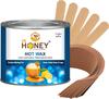 DR HONEY 598 gram strip and stick hot wax Hair Wax For Arms, Legs, Chest, Back, and Full Body | Men & Women | Tan Removal | All skin Type Men & Women | Tan Removal | Oily to Normal Skin view 2
