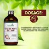 Simply Herbal Ayurvedic Digestive Elixir Syrup Tonic Enriched With 37 Digestion Enzymes Supplement for Gas & Acidity, Constipation, Bloating, and Improve Immune System - Pack of 1 (200ml Each) view 4