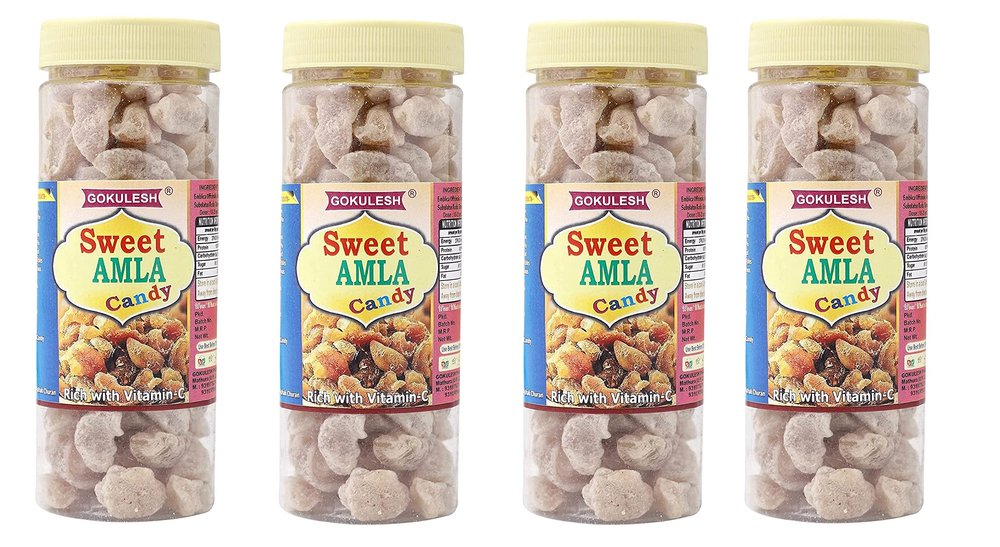 GOKULESH Sweet Amla Candy 150gm(pack of 4)