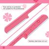 10 Pieces Eyebrow Razor for Women Facial Shaver Razor Brow Shaper Eyebrow Trimmer Dermaplaner Shaping Tool with Cover (Pink) view 3