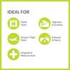 Freshwind Flushable and Disposable Paper Toilet Seat Covers to Avoid Direct Contact with Unhygienic public toilet Seats PACK OF (70) view 3